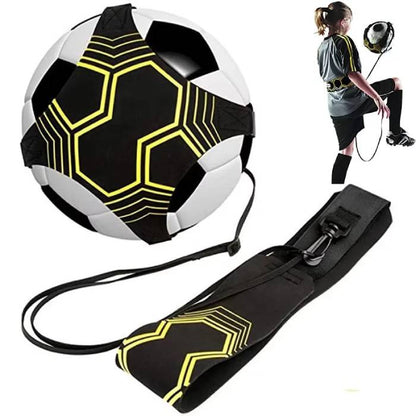 Outdoor Elastic Football Training Belt – Solo Soccer Skills Trainer