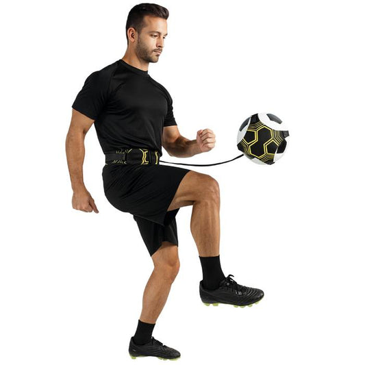 Outdoor Elastic Football Training Belt – Solo Soccer Skills Trainer