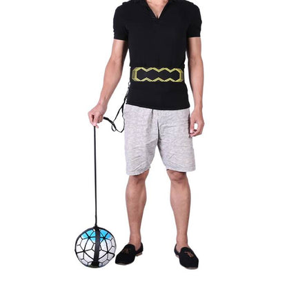 Outdoor Elastic Football Training Belt – Solo Soccer Skills Trainer