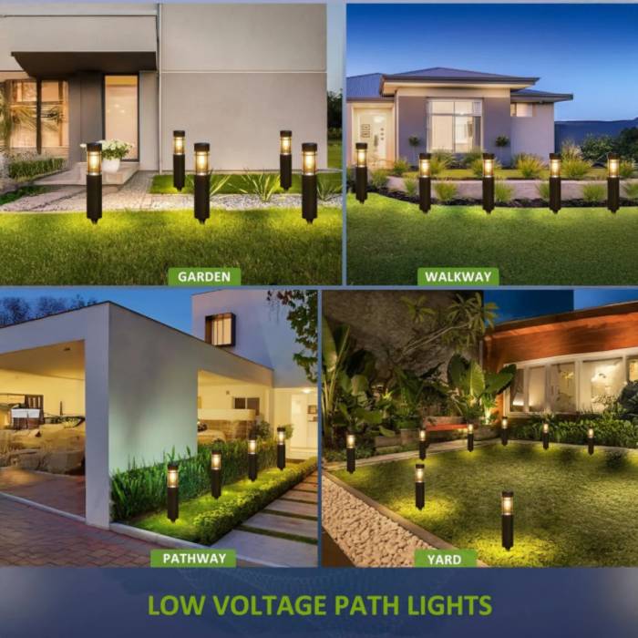 Upgraded Solar Pathway Lights – Outdoor LED Lighting