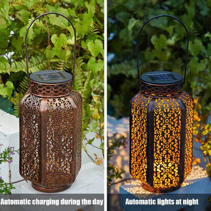 Vintage Solar Hanging Lantern