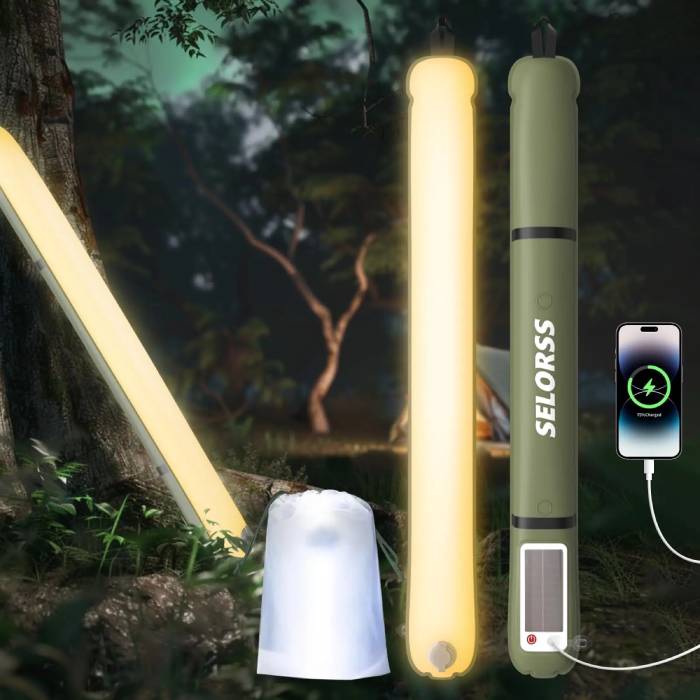 Waterproof Solar Camping Lantern