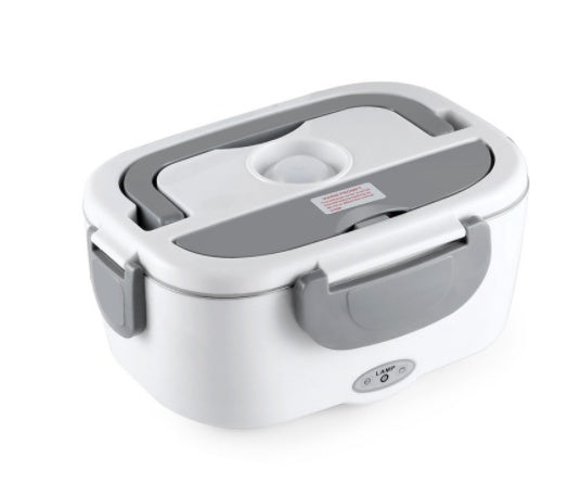 Electric Heated Lunch Box – Portable Stainless Steel Food Warmer for Office & Travel